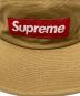 SUPREME (シュプリーム) camp cap ブラウン サイズ:下記参照：8000円