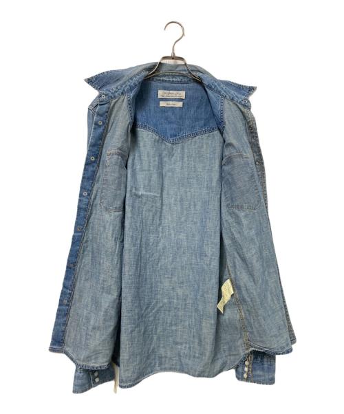 remi reflief（レミ レリーフ）remi reflief (レミ レリーフ) デニムシャツ インディゴ サイズ:XLの古着・服飾アイテム