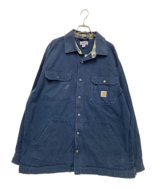 CarHartt（カーハート）CarHartt (カーハート) カバーオール ネイビー サイズ:XLの古着・服飾アイテム
