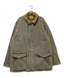 work sport（ワークスポーツ）の古着「ダック地ジャケット」｜オリーブ