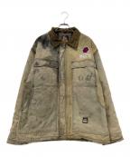 BERNEバーン）の古着「カバーオール」｜ベージュ