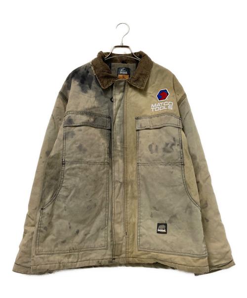 BERNE（バーン）BERNE (バーン) カバーオール ベージュ サイズ:Lの古着・服飾アイテム