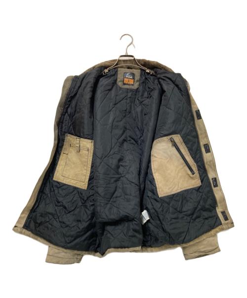 BERNE（バーン）BERNE (バーン) カバーオール ベージュ サイズ:Lの古着・服飾アイテム