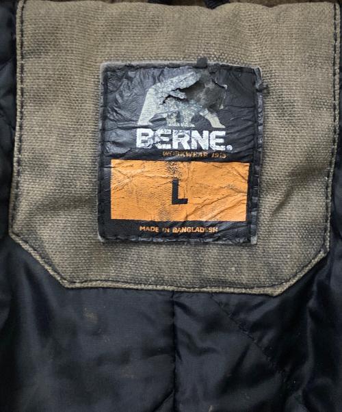 BERNE（バーン）BERNE (バーン) カバーオール ベージュ サイズ:Lの古着・服飾アイテム