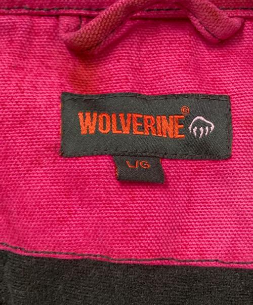 WOLVERINE（ウルヴァリン）WOLVERINE (ウルヴァリン) アクティブジャケット ピンク サイズ:Lの古着・服飾アイテム