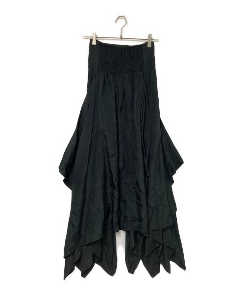 LEINWANDE（ラインヴァンド）LEINWANDE (ラインヴァンド) ロングスカート ブラック サイズ:FREEの古着・服飾アイテム