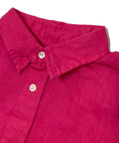 POLO RALPH LAUREN（ポロ・ラルフローレン）POLO RALPH LAUREN (ポロ・ラルフローレン) リネンシャツ ピンク サイズ:Mの古着・服飾アイテム
