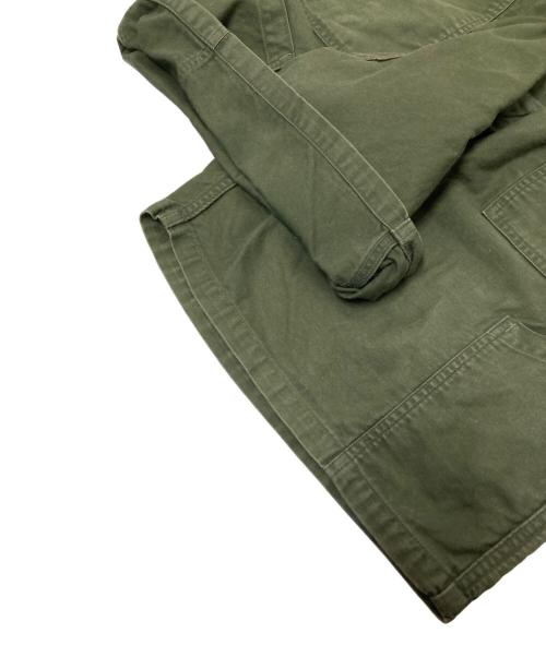 BLURHMS（ブラームス）BLURHMS (ブラームス) ミリタリーハーフパンツ グリーン サイズ:3の古着・服飾アイテム