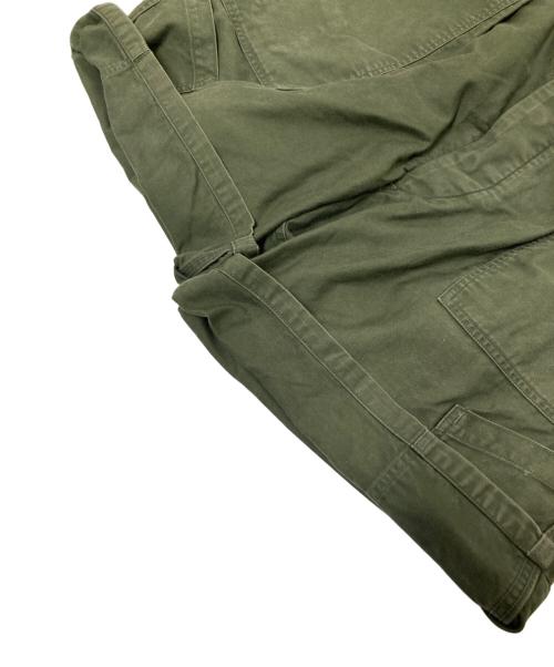 BLURHMS（ブラームス）BLURHMS (ブラームス) ミリタリーハーフパンツ グリーン サイズ:3の古着・服飾アイテム