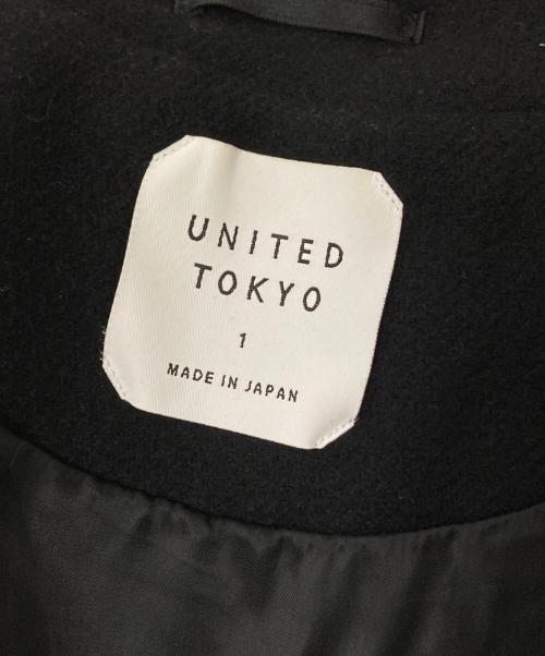 UNITED TOKYO（ユナイテッドトーキョー）UNITED TOKYO (ユナイテッドトーキョー) 撥水SUPER140's 2WAYトレンチブルゾン ブラック サイズ:1の古着・服飾アイテム