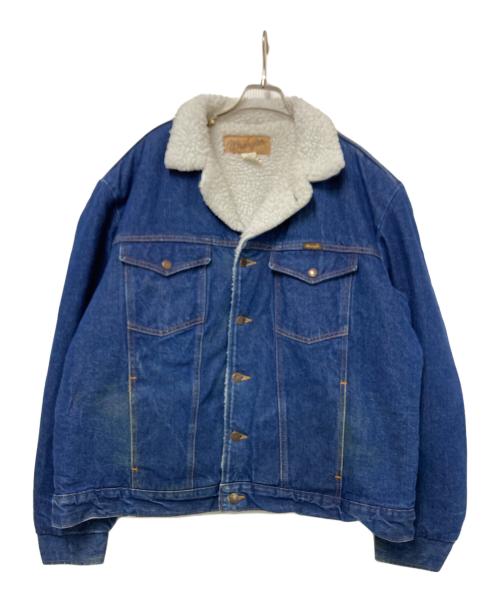 Wrangler（ラングラー）Wrangler (ラングラー) COWBOYCUT SHERPA LINED DENIM JACKET インディゴ サイズ:XLの古着・服飾アイテム