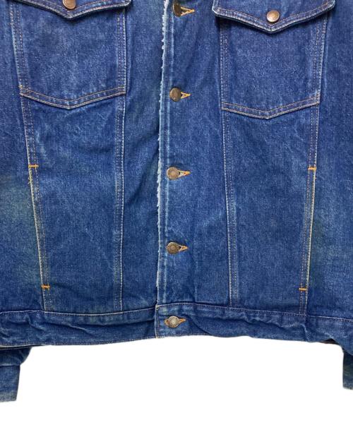 Wrangler（ラングラー）Wrangler (ラングラー) COWBOYCUT SHERPA LINED DENIM JACKET インディゴ サイズ:XLの古着・服飾アイテム