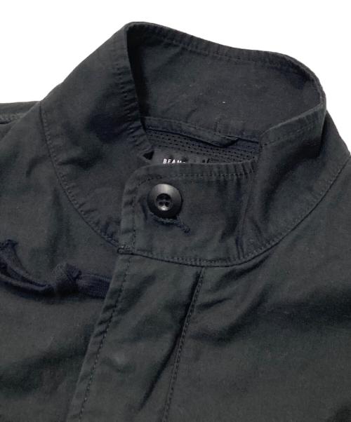 BEAMS（ビームス）BEAMS (ビームス) バックサテン レイヤード M-65 ブルゾン ブラック サイズ:Sの古着・服飾アイテム