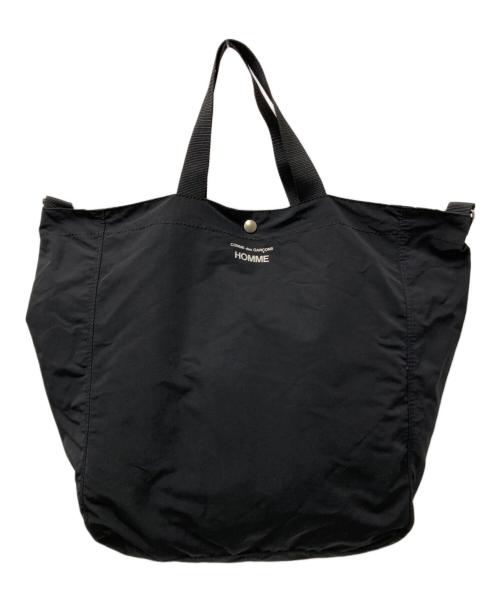 COMME des GARCONS HOMME（コムデギャルソン オム）COMME des GARCONS HOMME (コムデギャルソン オム) COTTON NYLON バッグ ブラック サイズ:下記参照の古着・服飾アイテム
