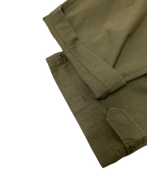 WYM LIDNM（ウィム バイ リドム）WYM LIDNM (ウィム バイ リドム) TUCK STRAIGHT HERITAGE CARGO オリーブ サイズ:Sの古着・服飾アイテム