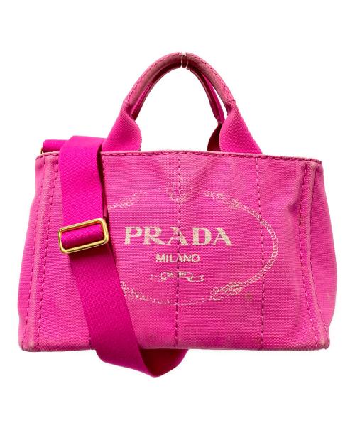 PRADA（プラダ）PRADA (プラダ) 2WAYバッグ ショッキングピンク サイズ:下記参照の古着・服飾アイテム