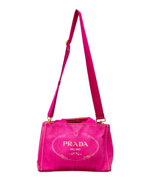 PRADA（プラダ）PRADA (プラダ) 2WAYバッグ ショッキングピンク サイズ:下記参照の古着・服飾アイテム