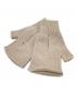 Maison Margiela (メゾンマルジェラ) フィンガーレスニットグローブ ベージュ サイズ:下記参照：12000円