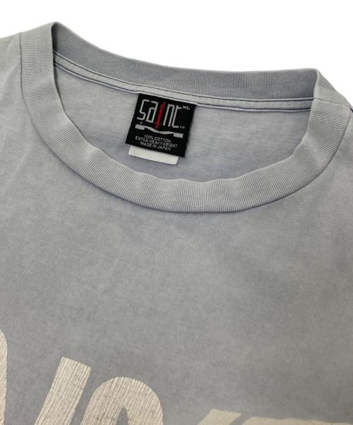 SAINT MICHAEL（セントマイケル）SAINT MICHAEL (セントマイケル) SS TEE M6 ブルー サイズ:XLの古着・服飾アイテム