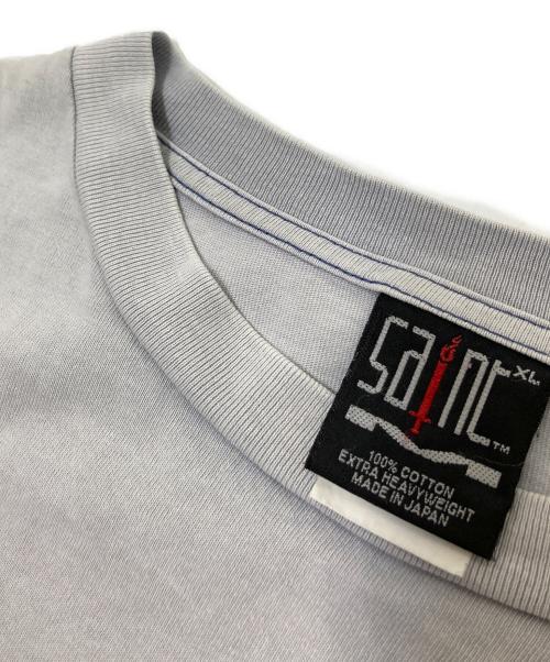 SAINT MICHAEL（セントマイケル）SAINT MICHAEL (セントマイケル) SS TEE M6 ブルー サイズ:XLの古着・服飾アイテム