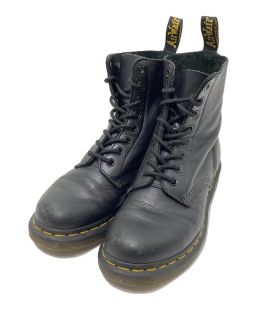 Dr.Martens（ドクターマーチン）Dr.Martens (ドクターマーチン) PASCAL 8ホール ブーツ ブラック サイズ:US:7Lの古着・服飾アイテム