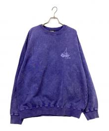 X-LARGE（エクストララージ）の古着「MONKEY WRENCHERS CREWNECK SWEATSHIRT」｜パープル
