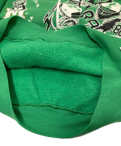 RUSSELL ATHLETIC（ラッセルアスレチック）RUSSELL ATHLETIC (ラッセルアスレチック) 90sプリントスウェット グリーン サイズ:XL(キッズサイズ)の古着・服飾アイテム
