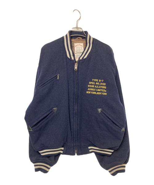 AVIREX（アヴィレックス）AVIREX (アヴィレックス) スタジャン ネイビー サイズ:Sの古着・服飾アイテム