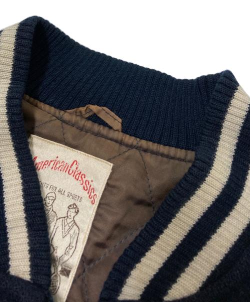 AVIREX（アヴィレックス）AVIREX (アヴィレックス) スタジャン ネイビー サイズ:Sの古着・服飾アイテム