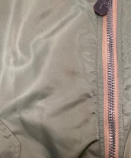 AVIREX（アヴィレックス）AVIREX (アヴィレックス) MA-1ジャケット オレンジ×グリーン サイズ:下記参照の古着・服飾アイテム