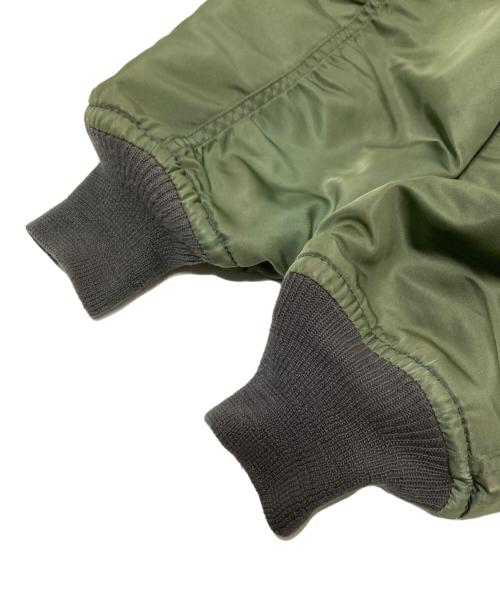 AVIREX（アヴィレックス）AVIREX (アヴィレックス) MA-1ジャケット オレンジ×グリーン サイズ:下記参照の古着・服飾アイテム