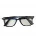 RAY-BAN (レイバン) アイウェア ブラックブラック サイズ:SIZE 52□22：6000円
