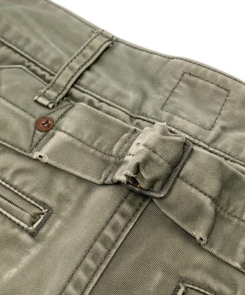 MOMOTARO JEANS（桃太郎ジーンズ）MOMOTARO JEANS (桃太郎ジーンズ) ボタンフライコットンパンツ オリーブ サイズ:W28の古着・服飾アイテム