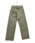 MOMOTARO JEANS (桃太郎ジーンズ) ボタンフライコットンパンツ オリーブ サイズ:W28：5000円