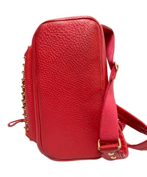 MCM（エムシーエム）MCM (エムシーエム) スタッズリュック レッド サイズ:下記参照の古着・服飾アイテム