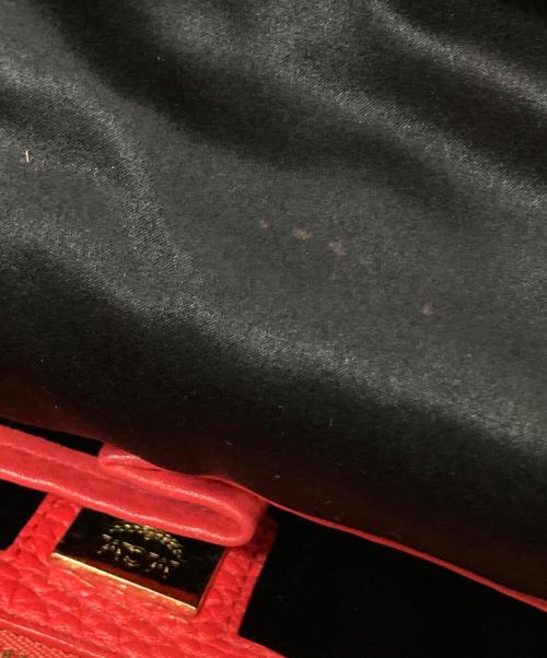 MCM（エムシーエム）MCM (エムシーエム) スタッズリュック レッド サイズ:下記参照の古着・服飾アイテム