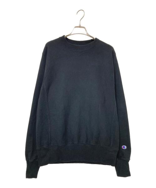 Champion REVERSE WEAVE（チャンピオン リバース ウィーブ）Champion REVERSE WEAVE (チャンピオン リバース ウィーブ) スウェット ブラック サイズ:S （ASIA L）の古着・服飾アイテム