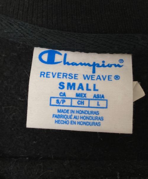 Champion REVERSE WEAVE（チャンピオン リバース ウィーブ）Champion REVERSE WEAVE (チャンピオン リバース ウィーブ) スウェット ブラック サイズ:S （ASIA L）の古着・服飾アイテム