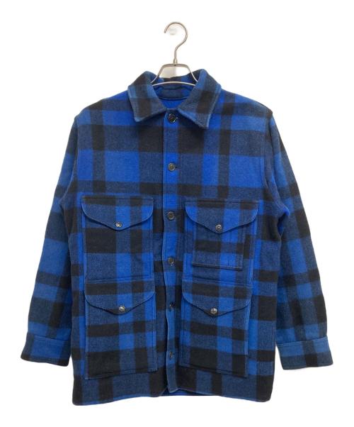 FILSON GARMENT（フィルソン ガーメント）FILSON GARMENT (フィルソン ガーメント) マッキ-ノクルーザージャケット ブルー サイズ:38の古着・服飾アイテム