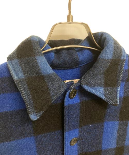 FILSON GARMENT（フィルソン ガーメント）FILSON GARMENT (フィルソン ガーメント) マッキ-ノクルーザージャケット ブルー サイズ:38の古着・服飾アイテム
