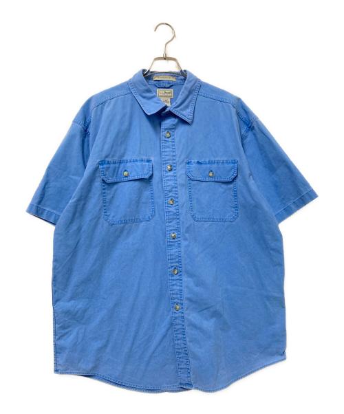L.L.Bean（エルエルビーン）L.L.Bean (エルエルビーン) ダブルポケットS/Sシャツ インディゴ サイズ: Lの古着・服飾アイテム