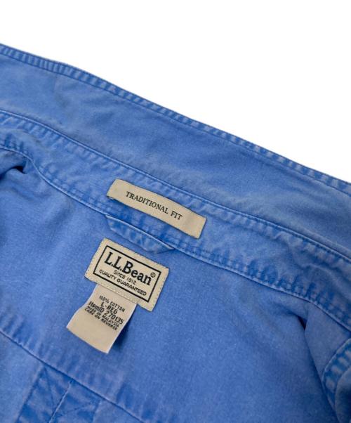 L.L.Bean（エルエルビーン）L.L.Bean (エルエルビーン) ダブルポケットS/Sシャツ インディゴ サイズ: Lの古着・服飾アイテム