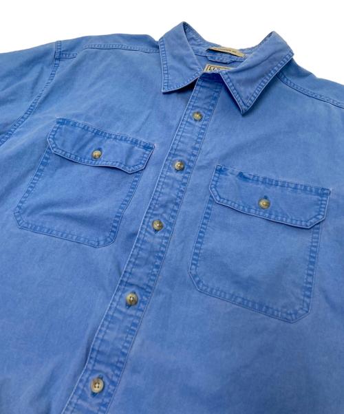 L.L.Bean（エルエルビーン）L.L.Bean (エルエルビーン) ダブルポケットS/Sシャツ インディゴ サイズ: Lの古着・服飾アイテム