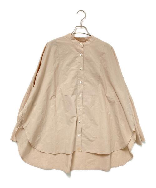 SACRA（サクラ）SACRA (サクラ) バンドカラーシャツ ベージュ サイズ:38の古着・服飾アイテム