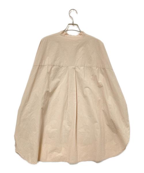 SACRA（サクラ）SACRA (サクラ) バンドカラーシャツ ベージュ サイズ:38の古着・服飾アイテム