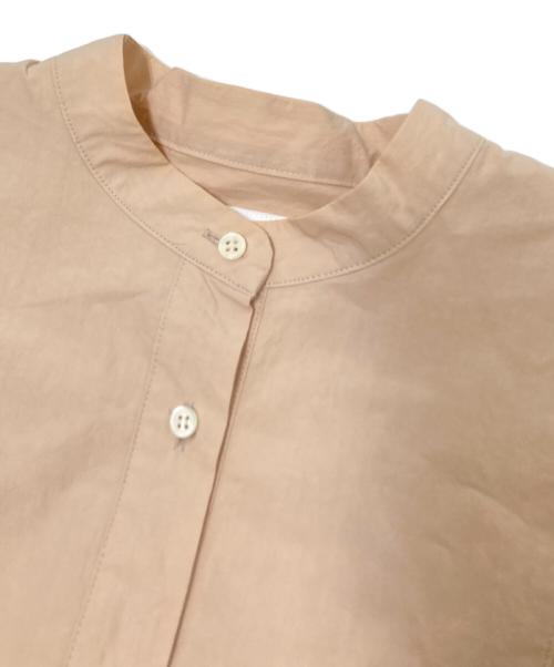 SACRA（サクラ）SACRA (サクラ) バンドカラーシャツ ベージュ サイズ:38の古着・服飾アイテム