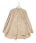 SACRA（サクラ）の古着「バンドカラーシャツ」｜ベージュ