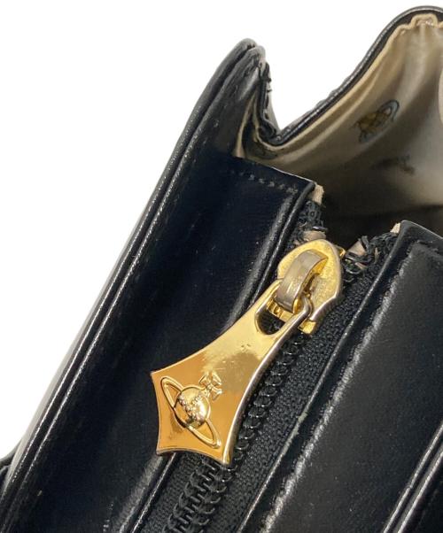 Vivienne Westwood（ヴィヴィアンウエストウッド）Vivienne Westwood (ヴィヴィアンウエストウッド) オーブプレートハンドバッグ ブラック サイズ:下記参照の古着・服飾アイテム