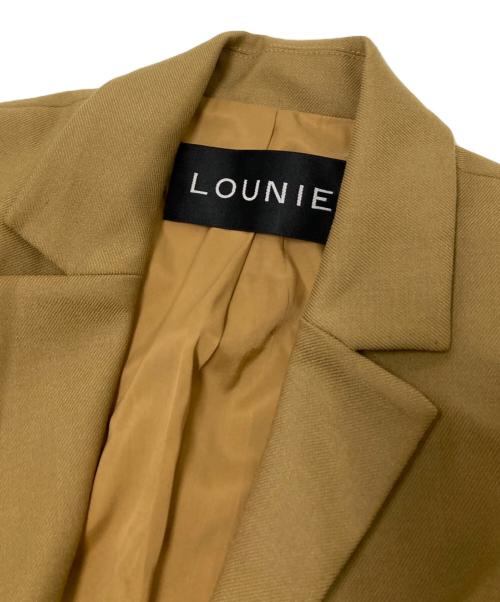 LOUNIE（ルーニー）LOUNIE (ルーニー) 金釦ダブルテーラードジャケット ベージュ サイズ:38の古着・服飾アイテム