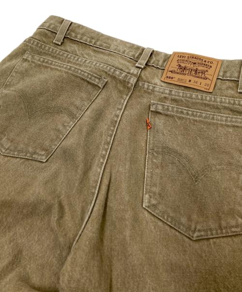 LEVI'S（リーバイス）LEVI'S (リーバイス) 550デニムパンツ ベージュ サイズ:W36×L30の古着・服飾アイテム